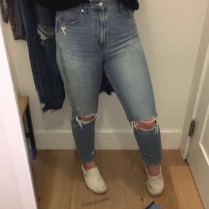 American eagle mom jeans